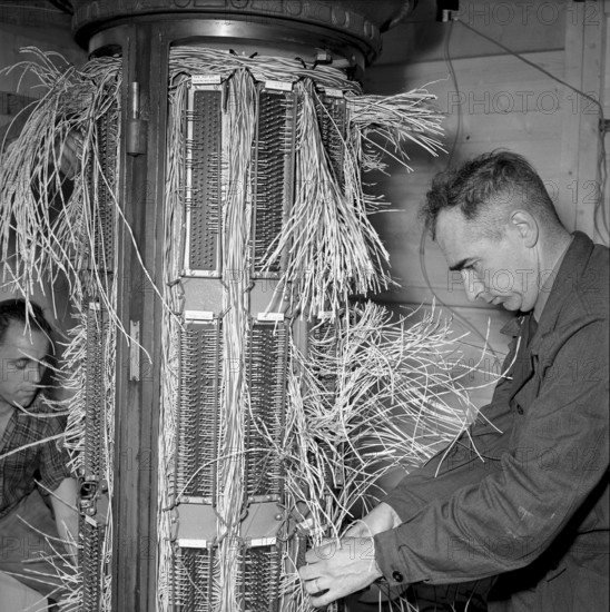 Public Switched Telephone Network retrofit (six-digit phone numers), Basle 1953