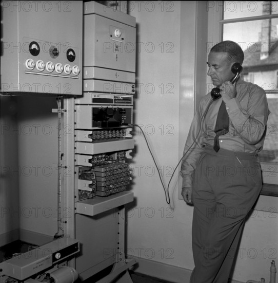 Wireless telephony, Welti-Furrer Taxi Zurich 1950