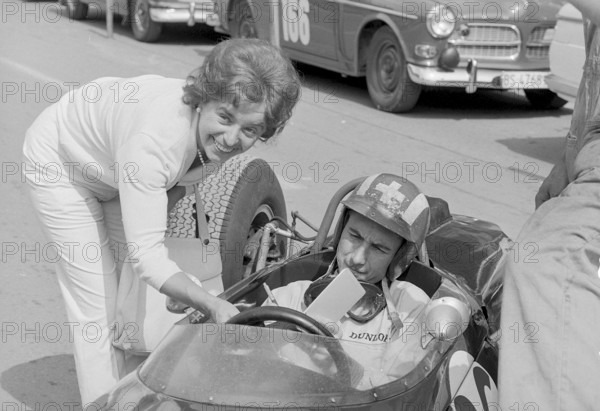 Hill climb race St-Ursanne-Les Rangiers 1965: winner Jo Siffert