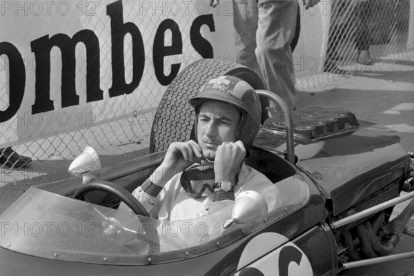 Hill climb race St-Ursanne-Les Rangiers 1965: Jo Siffert, winner of the day