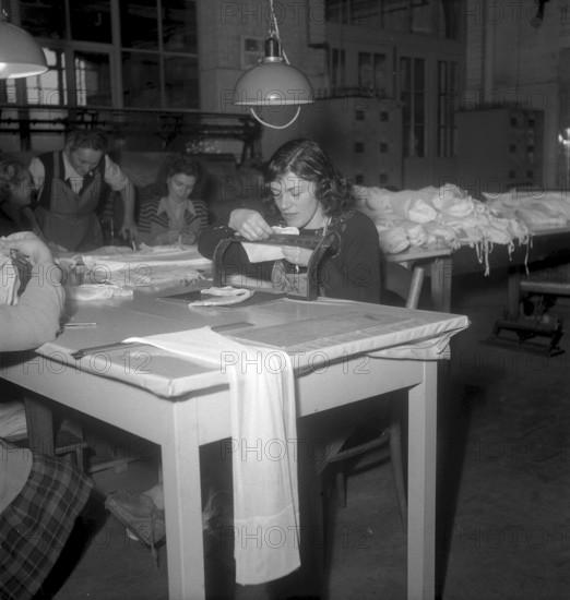St. Gallen stocking factory, 1949