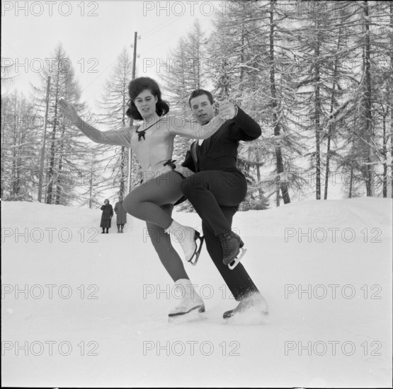Ice Dance Swiss Championship 1963 Flims: Fornachon/Pichard win