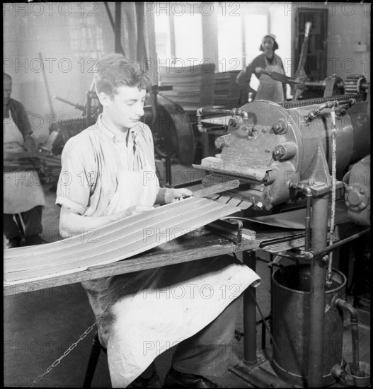 Suchard chocolate factory Serrieres 1942