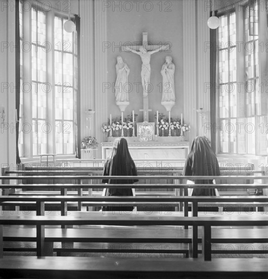 Vocational school for nurses Baldegg in Sursee 1947