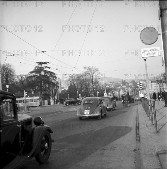 Burkliplatz Zurich 1952