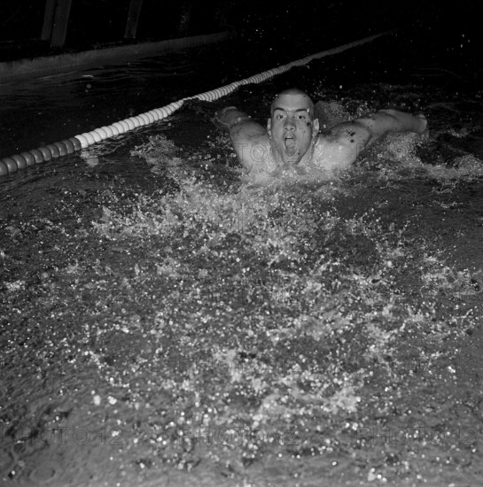 Pano Caperonis, swimmer 1966