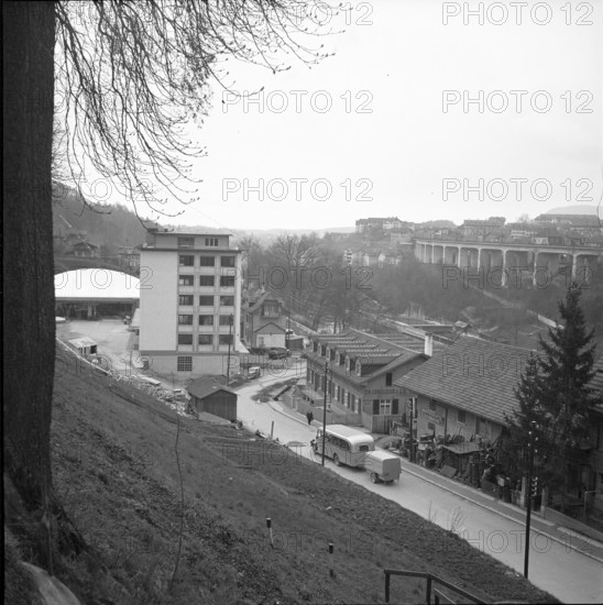 Postal cheque services, Engehalde Berne 1950