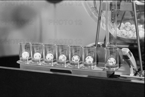 Swiss Lottery at Swiss TV 1970