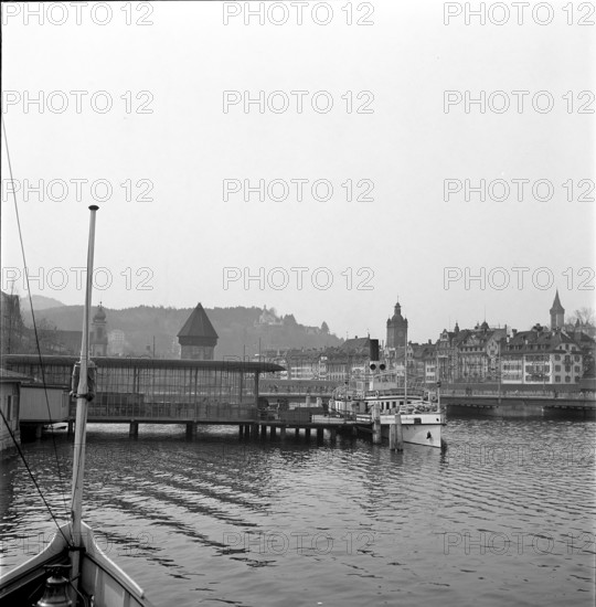 Lucerne and Lake Lucerne 1940
