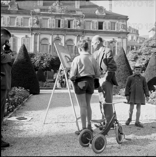 Academy of arts Maximilien de Meuron, Neuchatel 1954