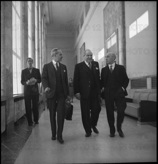 Last League of Nations session at Palais des Nations, Geneva 1946