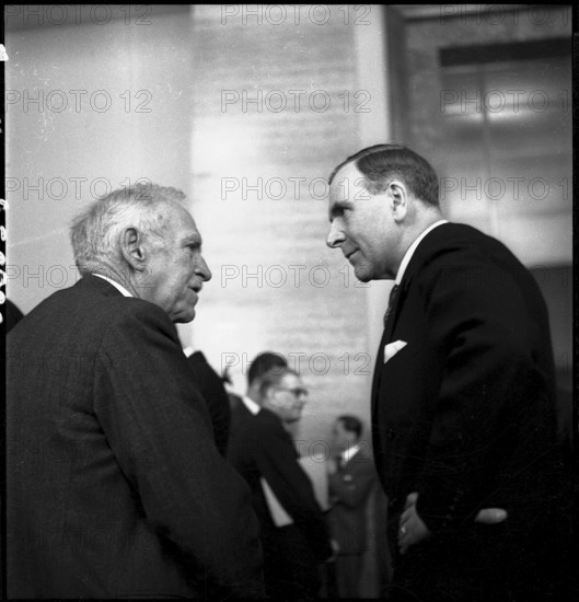 Last League of Nations session at Palais des Nations, Geneva 1946