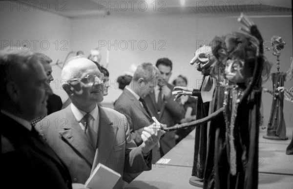 Emil Landolt at the Zurich's Puppet Theatre