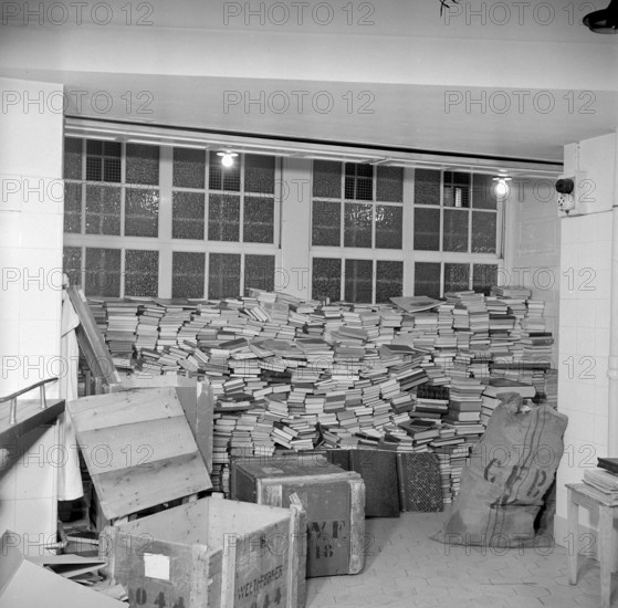 Collection of books for prisoners of war, Zurich 1943