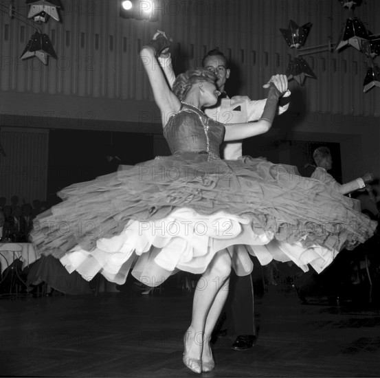 International dance tournament for amateurs, Baden 1958