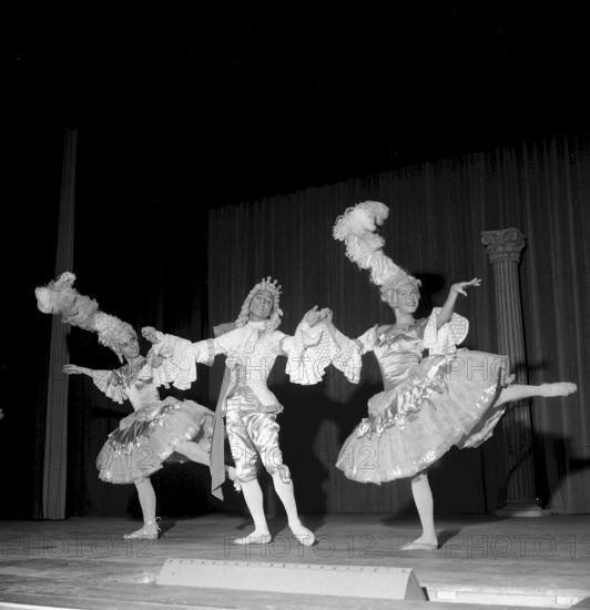 Chamber ballet Juan Tena from Barcelona (Spain), Zurich 1957
