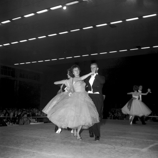 Swiss amateur dancing championship Berne 1961