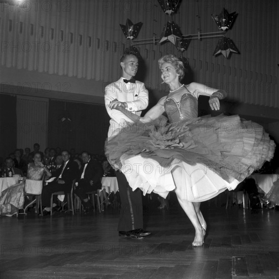 International dance tournament for amateurs, Baden 1958