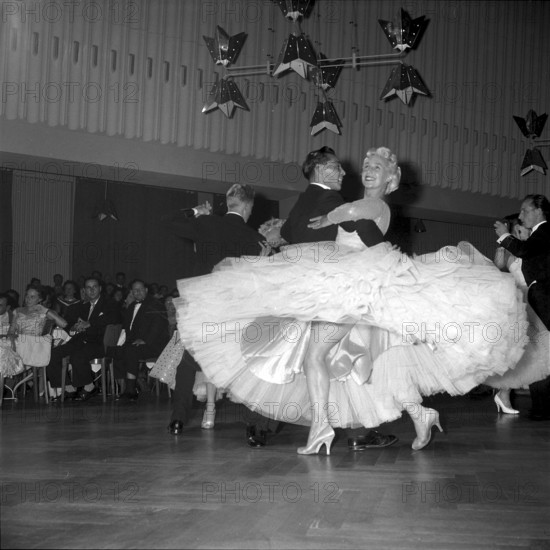 International dance tournament for amateurs, Baden 1958