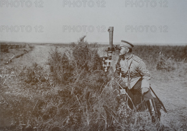Enemy observation Art album Manchuria Russo-Japanese War 1906