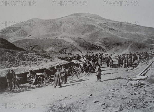 High Mountain, November 1904 Art album Manchuria Russo-Japanese War 1906