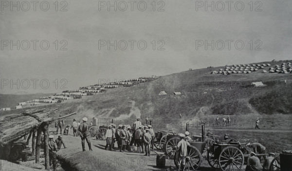 Bivouac of the 35th Rifle Regiment near Khersu Photo by Gusev