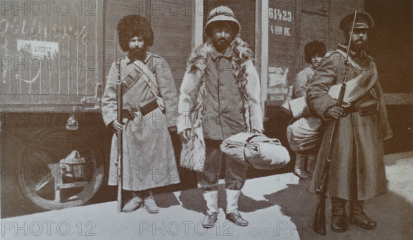 Hindu Japanese spy captured near Mukden Photo by Gusev