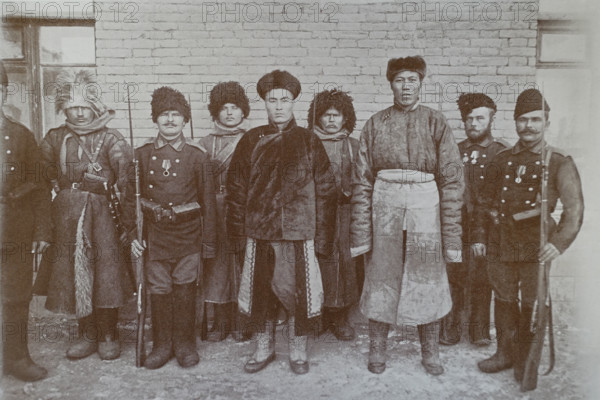 The famous Honghuzi leader Xiao-Tsun-Izyr, later served in the border guards Photo by Gusev