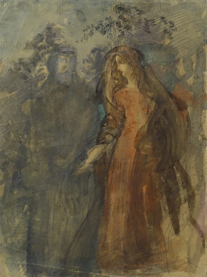 Faust and Margarita 1900s Pyotr Ignatyevich Bromirsky (1886-1919/1920)