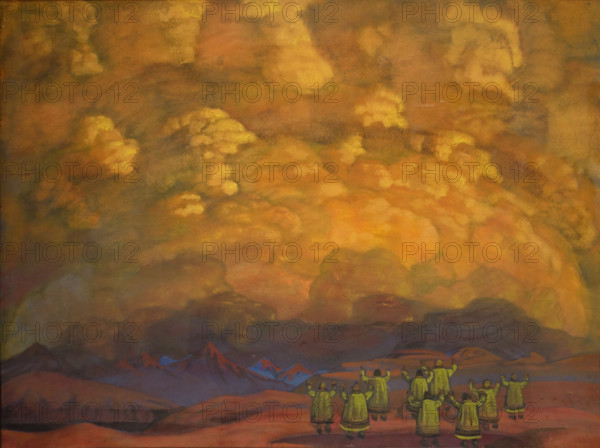 Heavenly Behest 1915 Roerich Nicholas Konstantinovich (1874-1947)