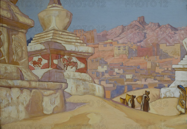 Horse of happiness 1925 Roerich Nicholas Konstantinovich (1874-1947)