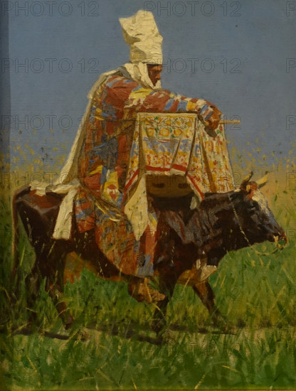 Kirghizka Central Asian woman Vasily Vasilyevich Vereshchagin (1842-1904) 1871-1873