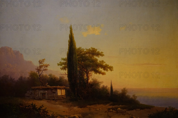View of Crimea Second third of the 19th century Aivazovsky Ivan Konstantinovich (1817-1900)