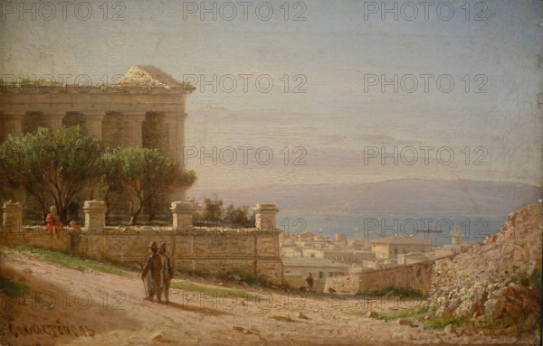 Sevastopol Crimea 1870s Oil on canvas Vereshchagin Pyotr Petrovich (1834-1886)