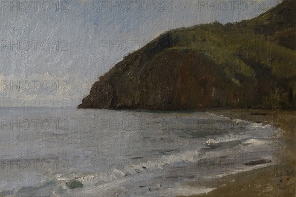 Seashore Study for the painting Iphigenia in Tauride 1893 Serov Valentin Alexandrovich (1865-1911)