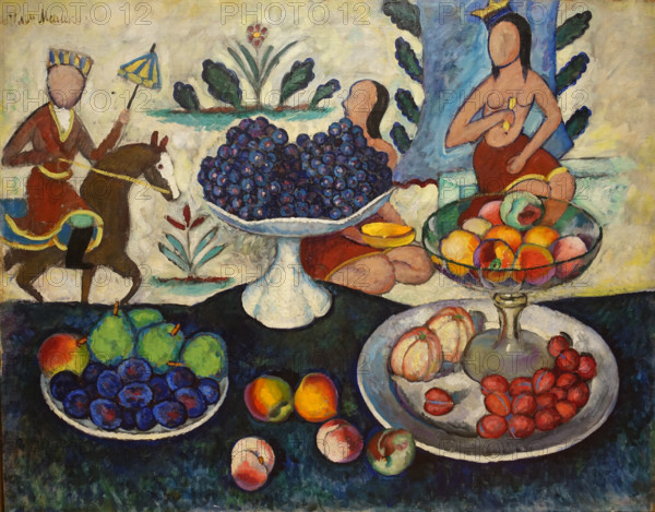 Still Life 1913 Mashkov Ilya Ivanovich (1881-1944)