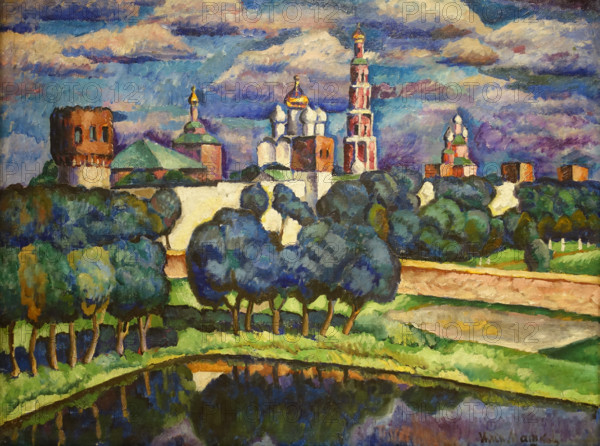 Novodevichy Convent 1912-1913 Mashkov Ilya Ivanovich (1881-1944)