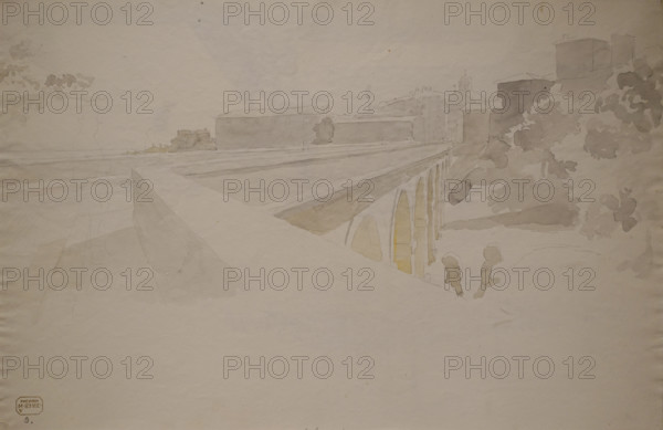 Ariccia Ponte di San Rocco Second half of the 1840s - 1850s Ivanov Aleksander Andreevich (1806-1858)