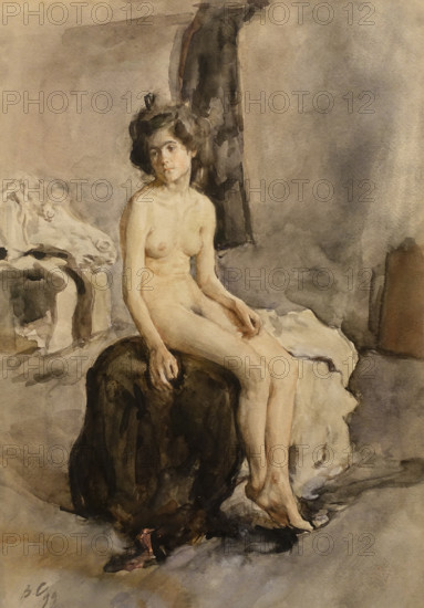 Female Model 1899 Valentin Serov (1865-1911)