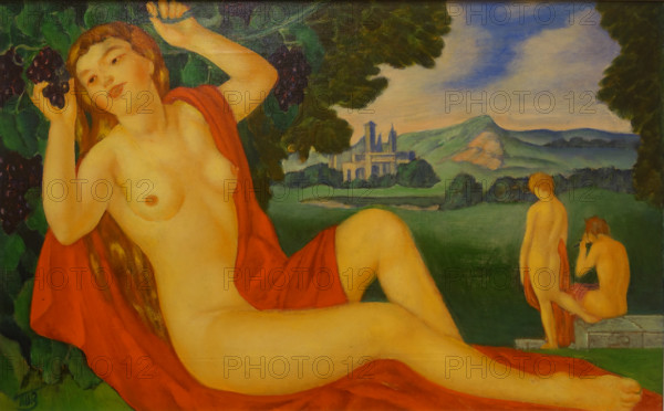 Bacchante 1912 Kuzma Sergeevich Petrov-Vodkin (1878-1939)