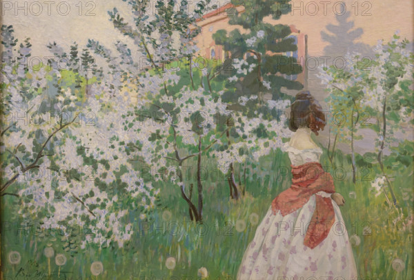 Spring 1899 Viktor Elpidiforovich Borisov-Musatov (1870-1905)