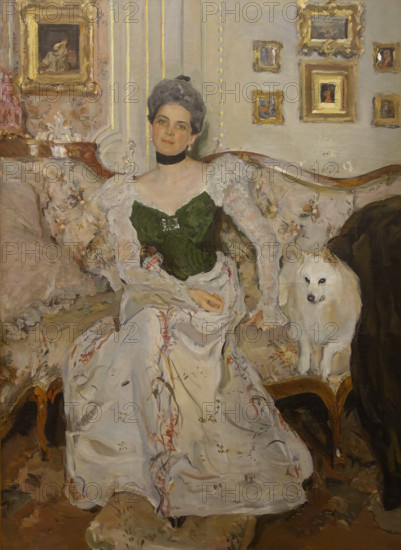 Portrait of Princess Zinaida Nikolaevna Yusupova (1861-1939) 1902 Valentin Alexandrovich Serov (1865-1911)