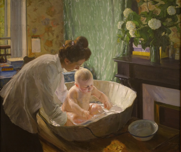 Morning 1904 Kustodiev Boris Mikhailovich (1878-1927)