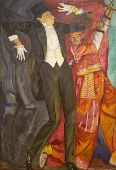 Portrait of Vsevolod Meyerhold (1874-1940) 1916 Boris Dmitrievich Grigoriev (1886-1939)