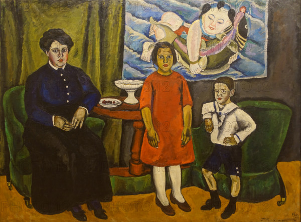 Family Portrait 1911 Pyotr Petrovich Konchalovsky (1876-1956)