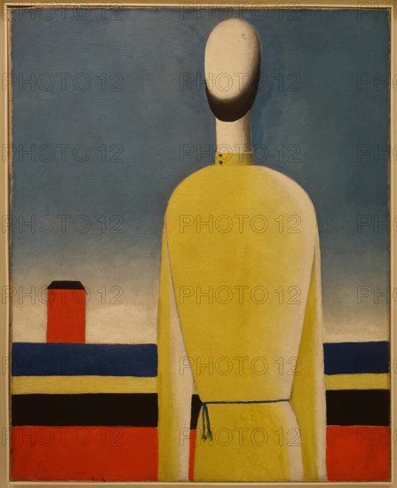 Complicated Premonition (Torso in a Yellow Shirt) Circa 1932 Malevich Kazimir (1879-1935)