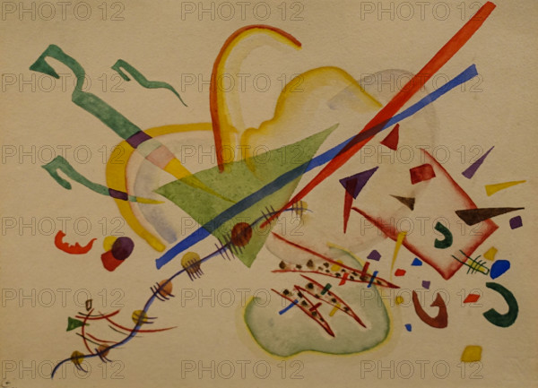 Color composition 1920 Kandinsky Wassily (1866-1944) Watercolor on paper