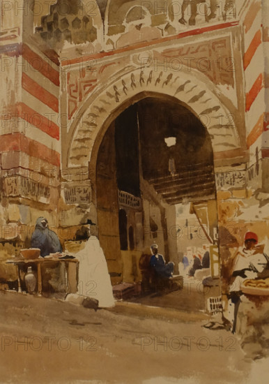 Cairo, Egypt Mid-1870s Makovsky Konstantin (1839-1915) Watercolour on paper