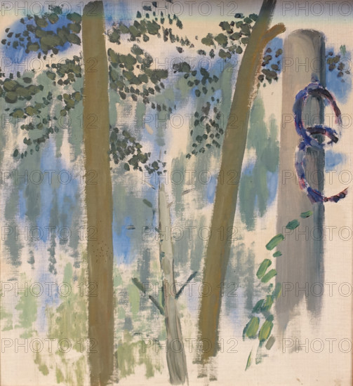 Wreaths of Cornflowers Study 1905 Viktor Elpidiforovich Borisov-Musatov (1870-1905)