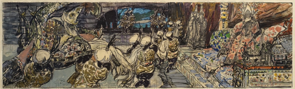 1001 Nights 1890-1900 Mikhail Vrubel (1856-1910)